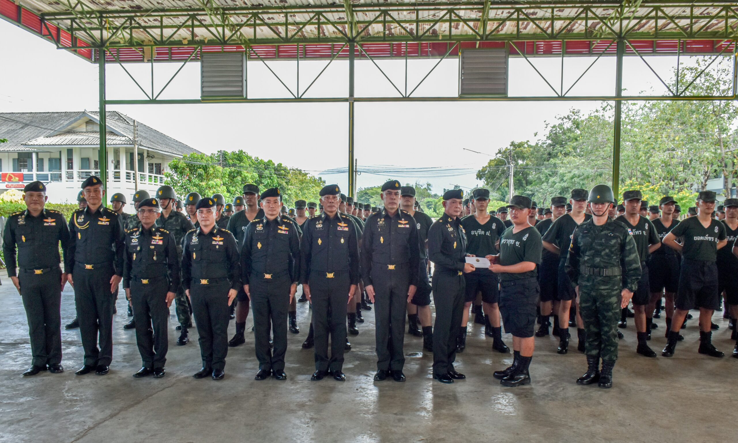 พิธีต้อนรับและแนะนำตัวผู้บังคับบัญชา ต่อหน้าทหารใหม่ผลัดที่ 2/68