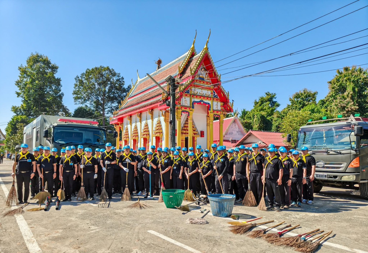 “จิตอาสาพัฒนา เนื่องในโอกาสวันคล้ายวันพระบรมราชสมภพ รัชกาล 9